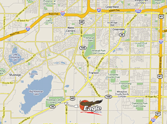 Location Map of Eagle Media Inc.